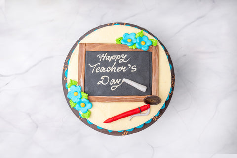 Teacher's Day Theme Cake (500 G)