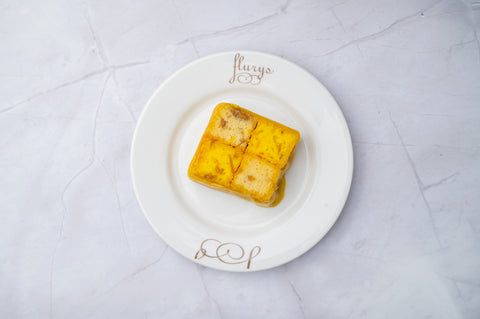 Mango and Ginger Battenberg