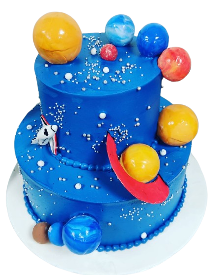 Galaxy tier cake OC10