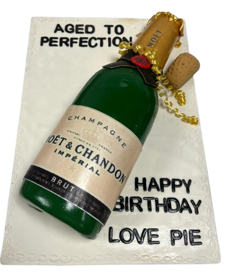 Champagne bottle  cake  OC62