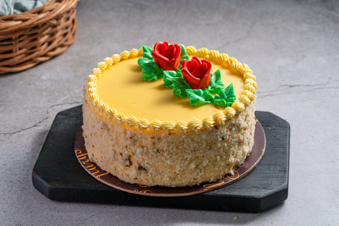 Pineapple Buttercream Cake