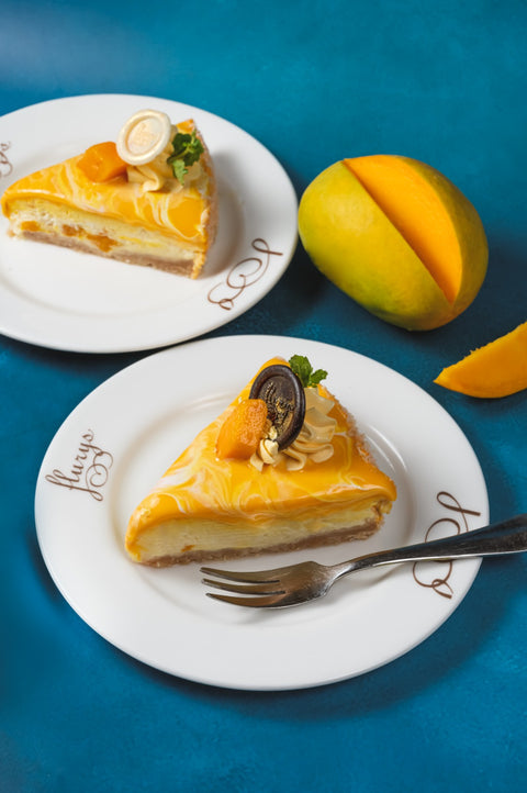 Baked Mango Cheesecake