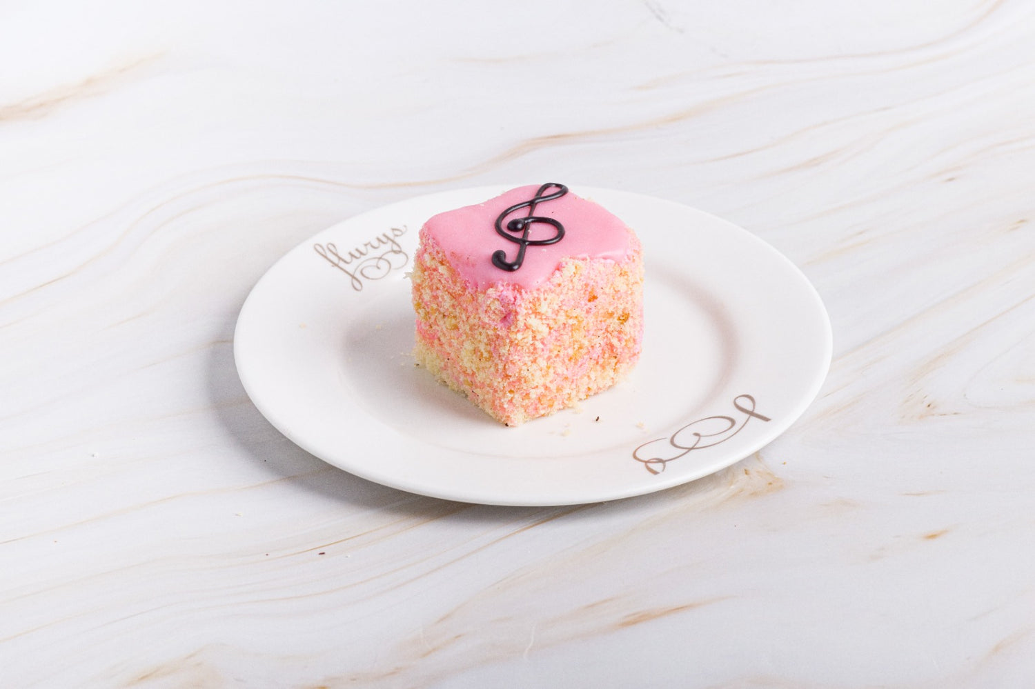 Strawberry Cube Pastry