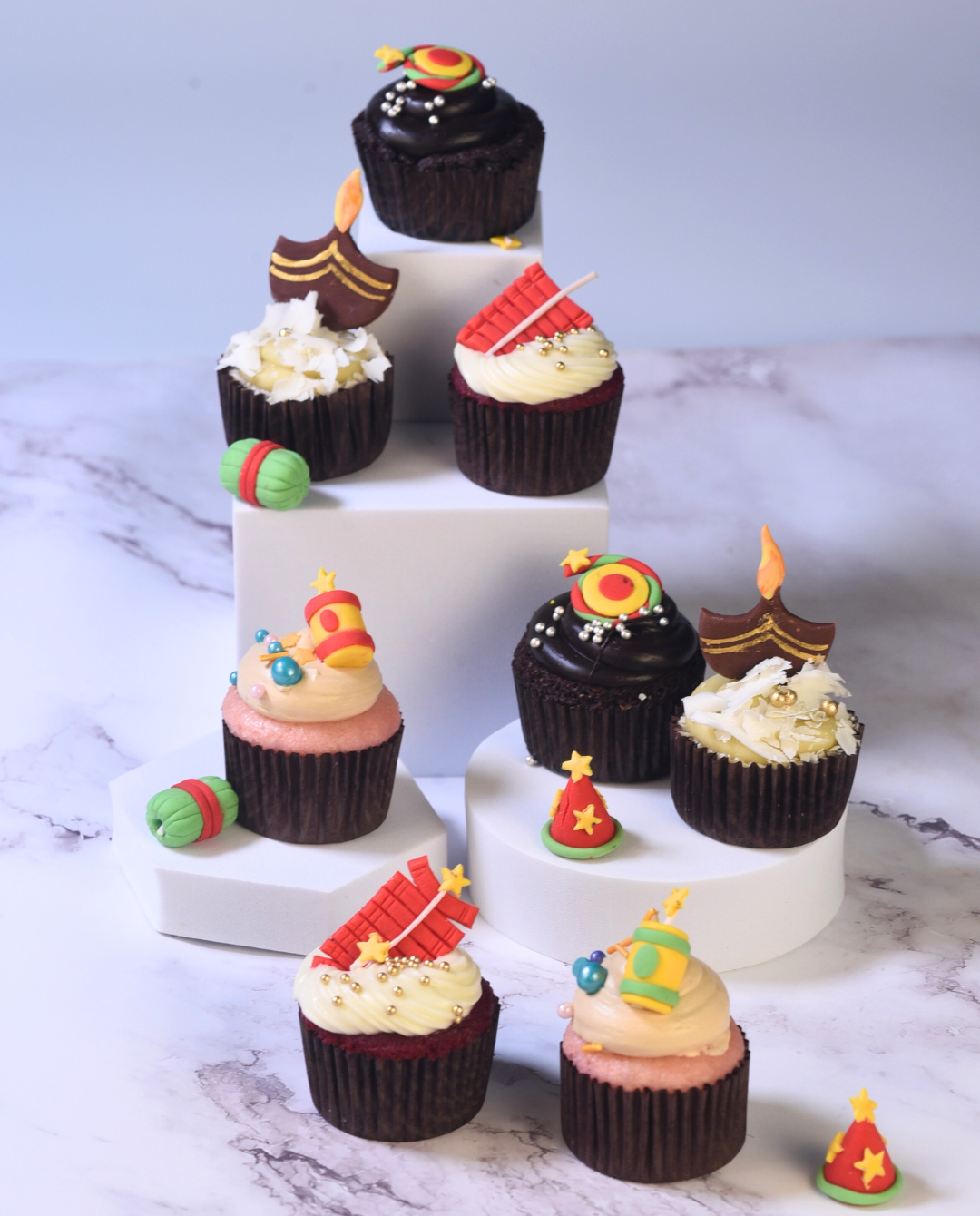 Diwali Special Cupcake
