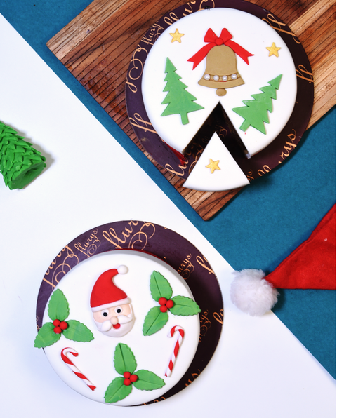 Almond Iced Plum Cake (750 g)