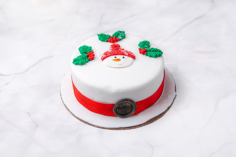 Almond Iced Plum Cake (750 g)