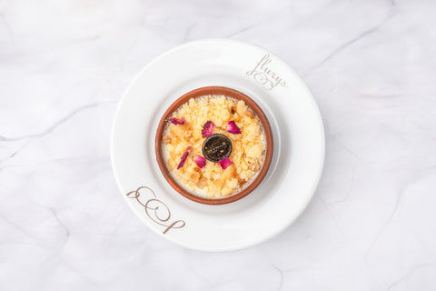 Bhapa Mishti Doi Crumble