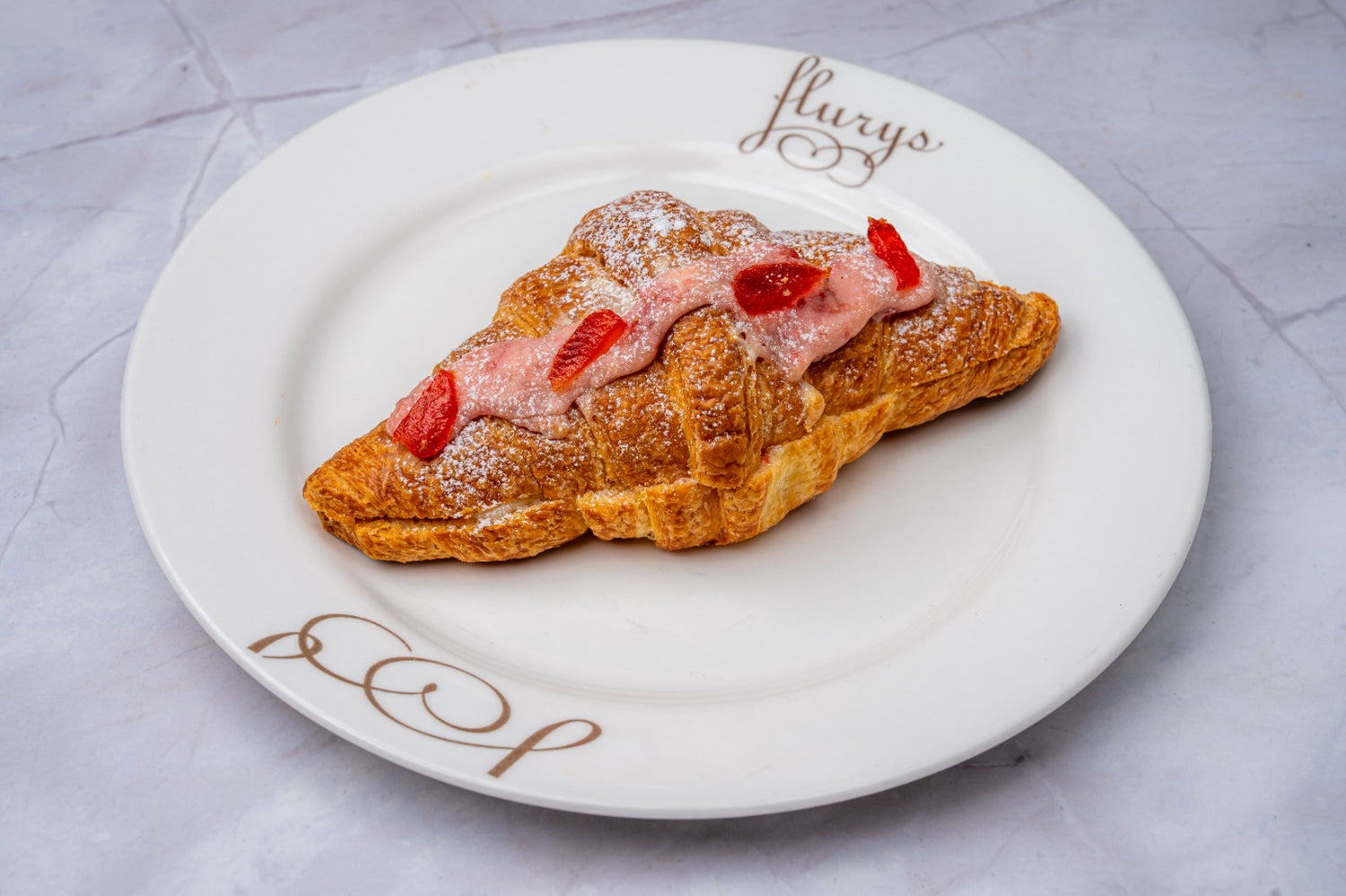 Strawberry & Cream Cheese Croissant
