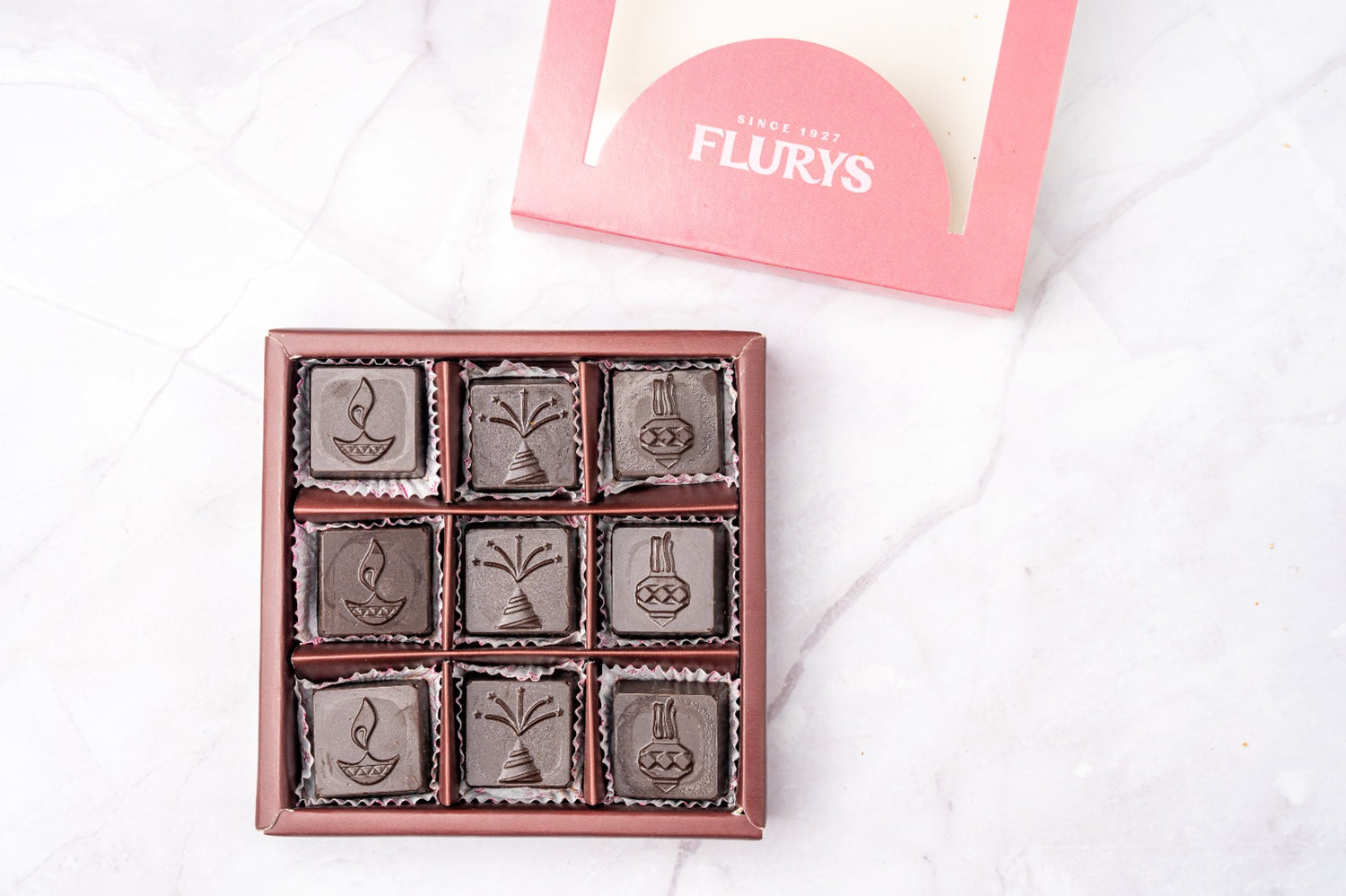 Sugarfree Motichur Chocolate Box  [9 Pcs]