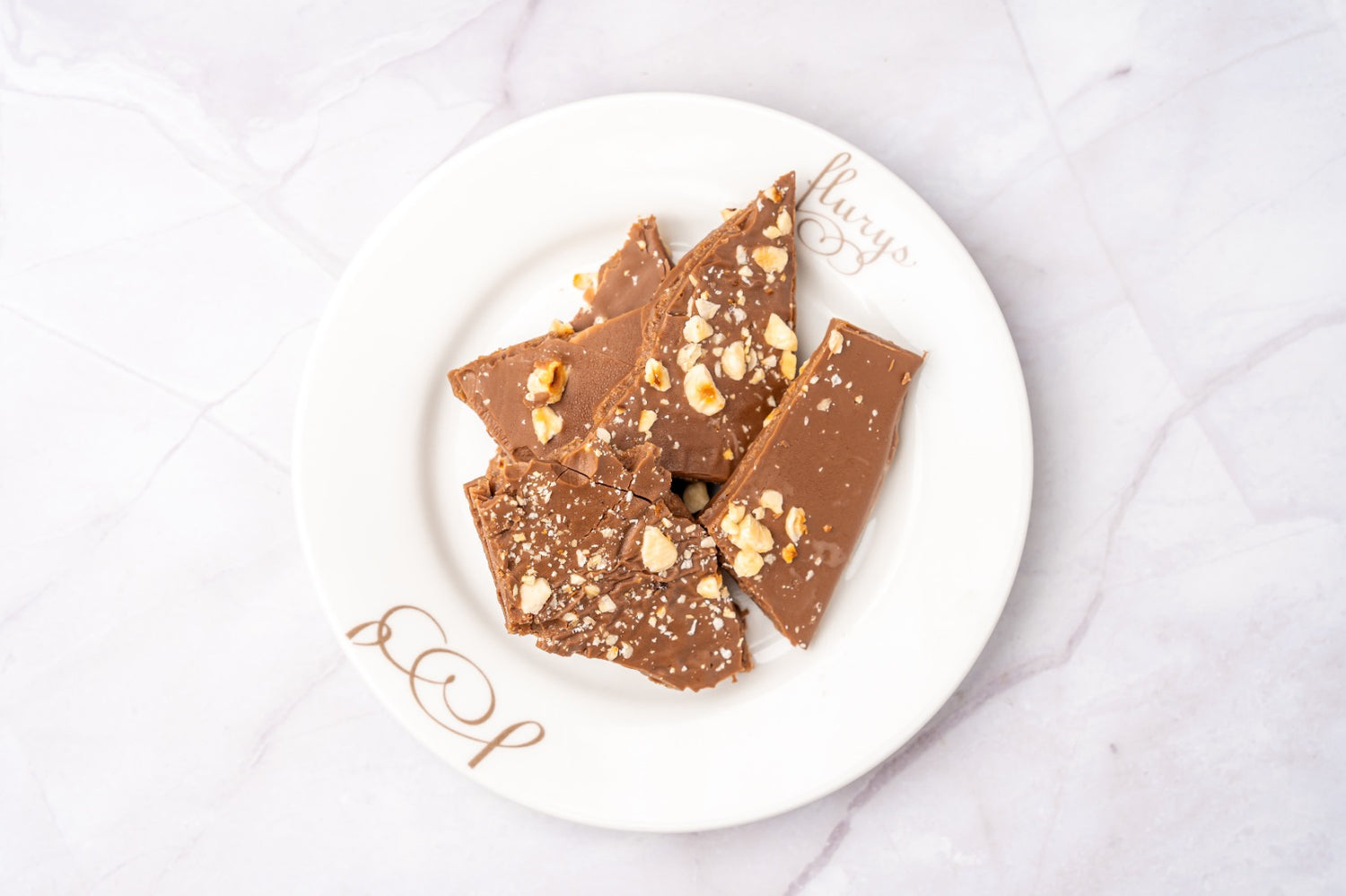 Hazelnut Nutella Milk Chocolate Bark  [100G]