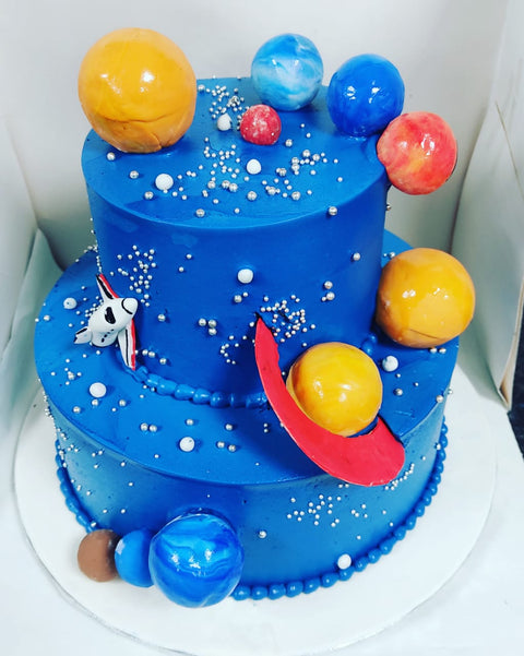 Galaxy tier cake OC10