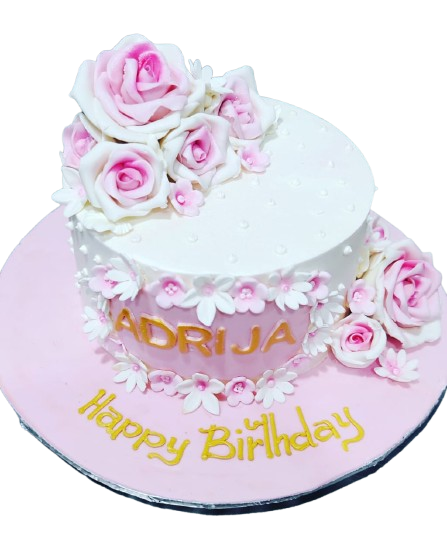 Rose floral cake  OC28