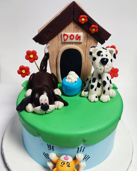 Dog house cake  OC40