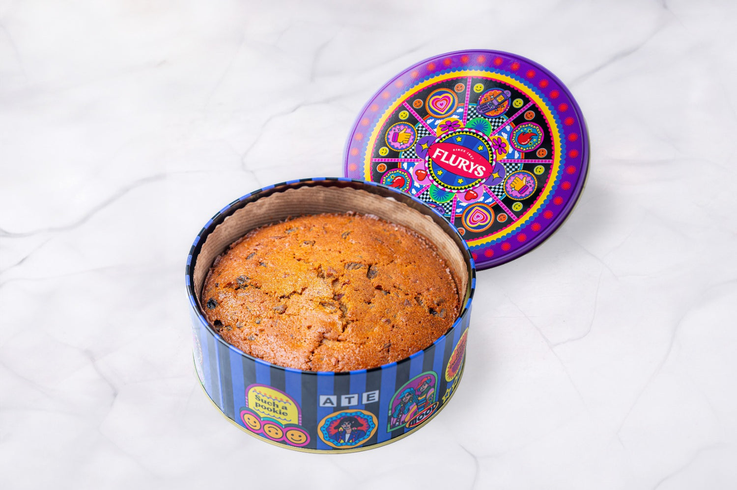 Rich Plum Cake Tin [750G]