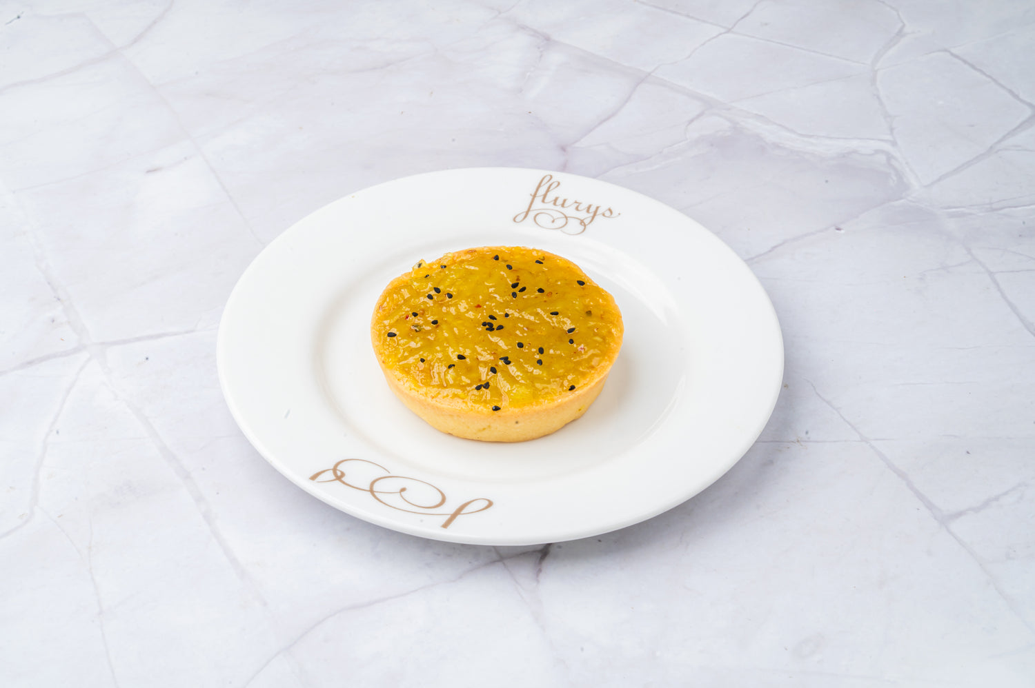 Raw Mango Chutney Tart