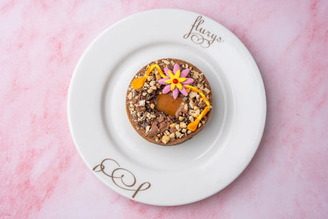 Salted Caramel And Brownie Tart