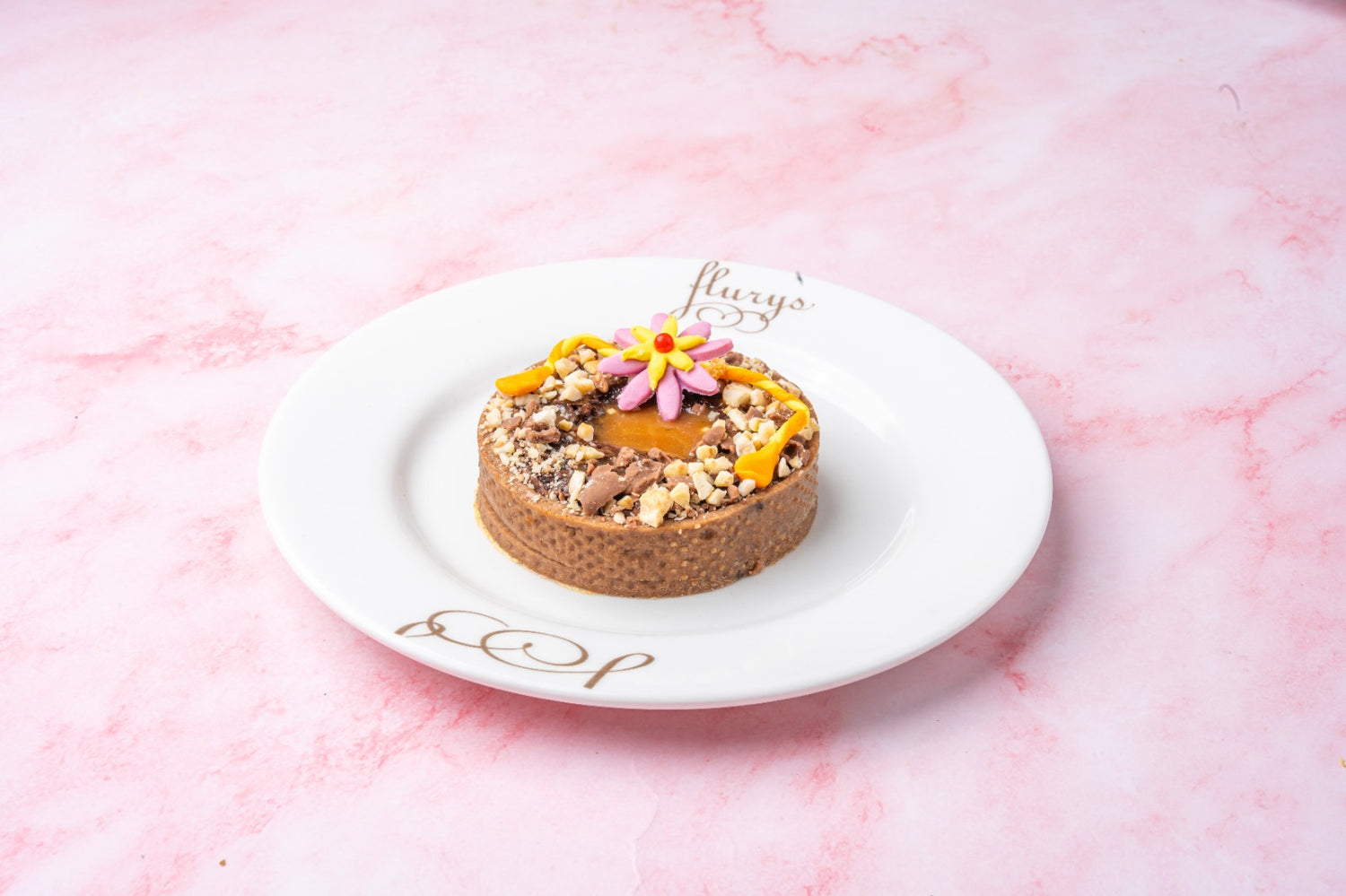 Salted Caramel And Brownie Tart