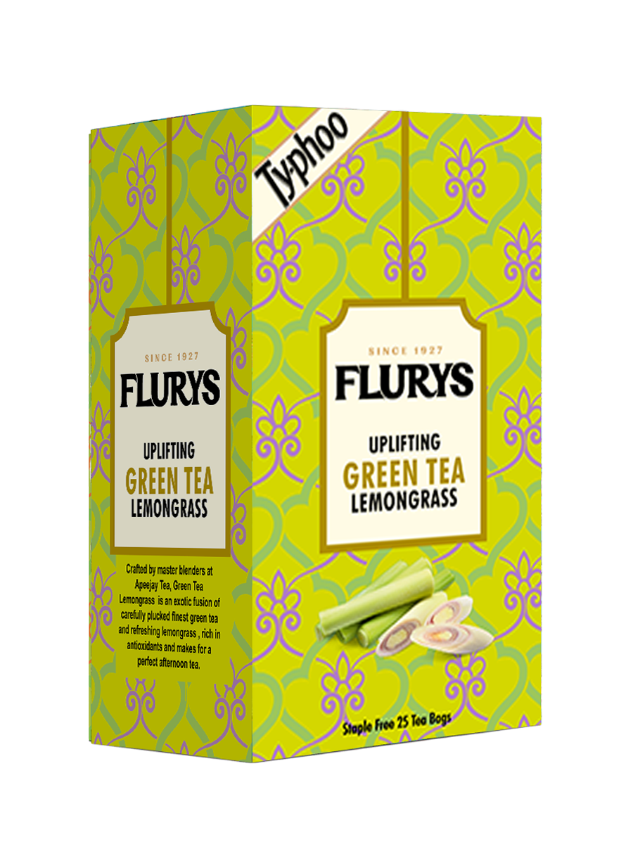 Flurys Natural Green Tea Bags (25 Bags)