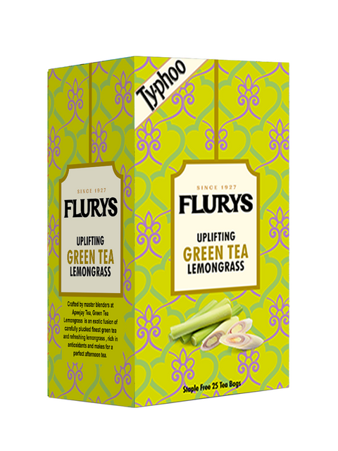 Flurys Natural Green Tea Bags (25 Bags)