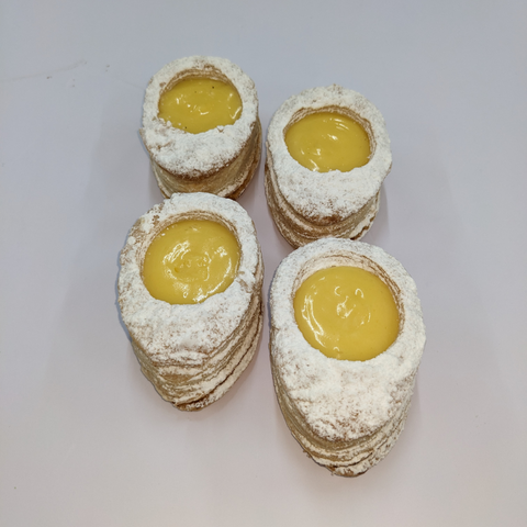 Easter Lemon curd vol-au- vent